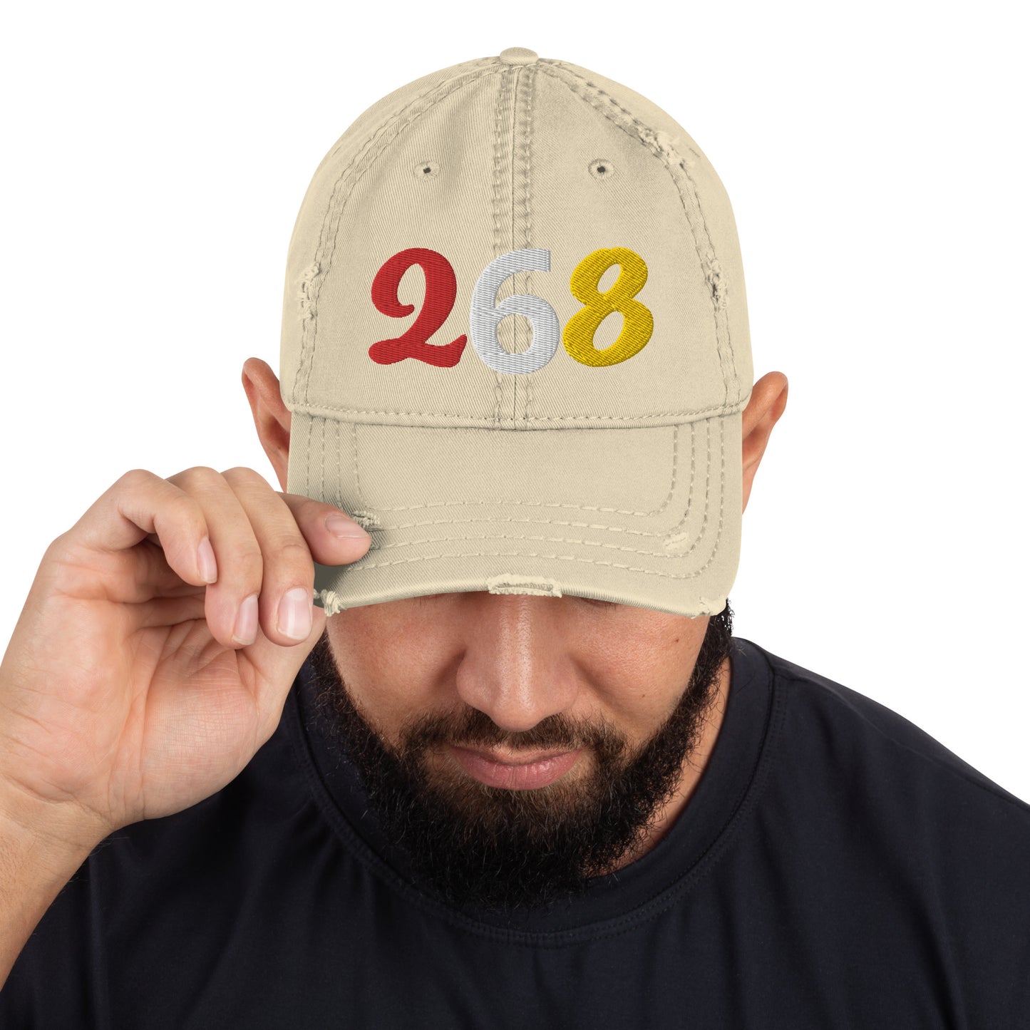 268 Distressed Hat