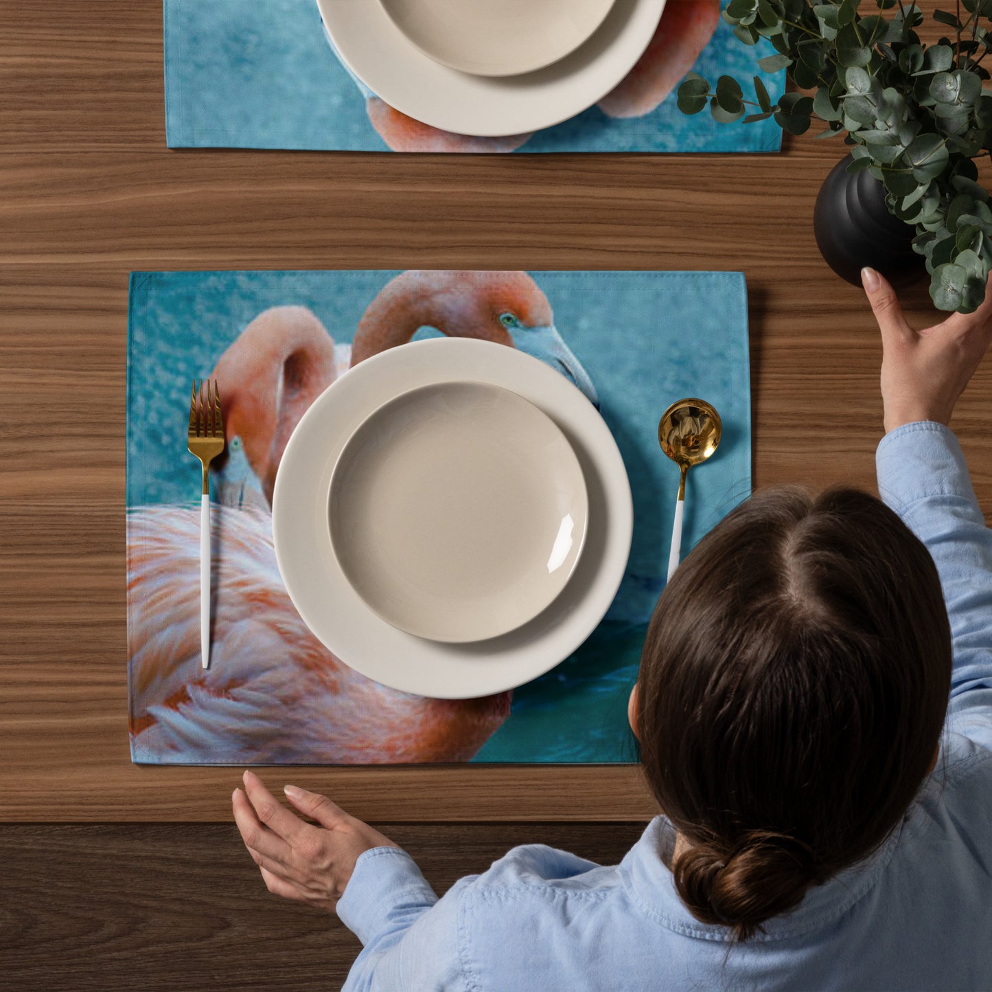 Flamingo Placemat Set