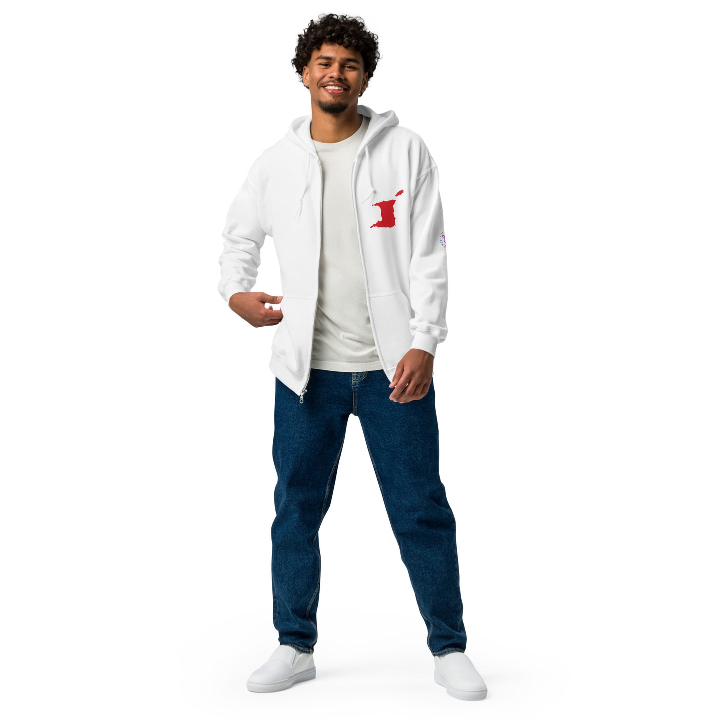 Trini heavy blend zip hoodie