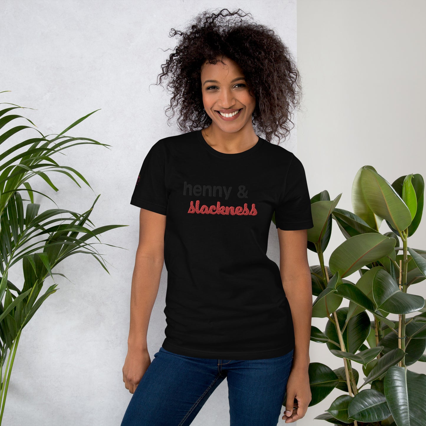 henny & slackness Unisex t-shirt