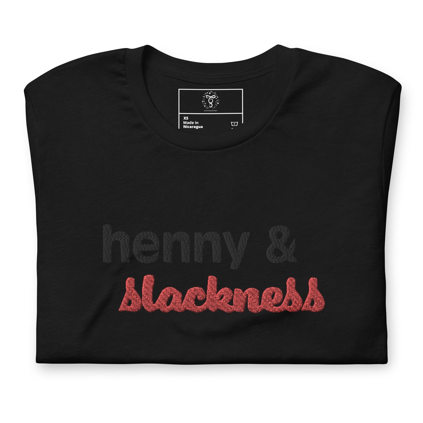 henny & slackness Unisex t-shirt