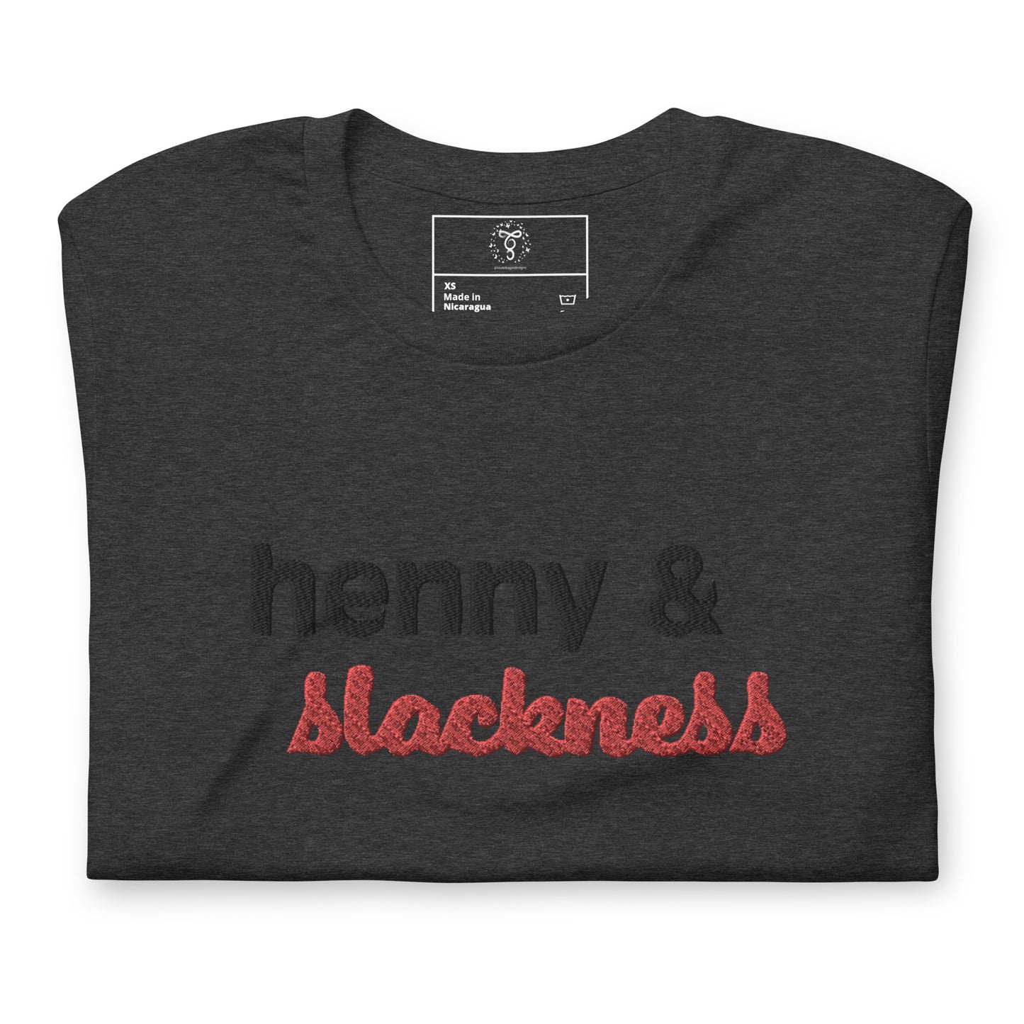 henny & slackness Unisex t-shirt