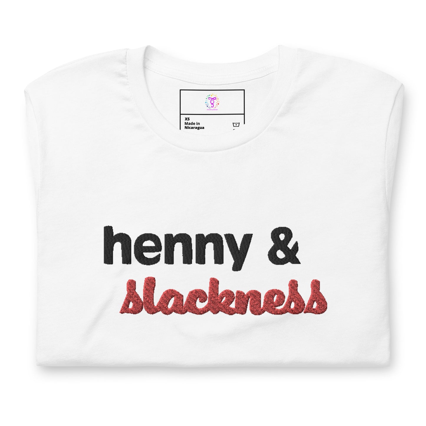 henny & slackness Unisex t-shirt