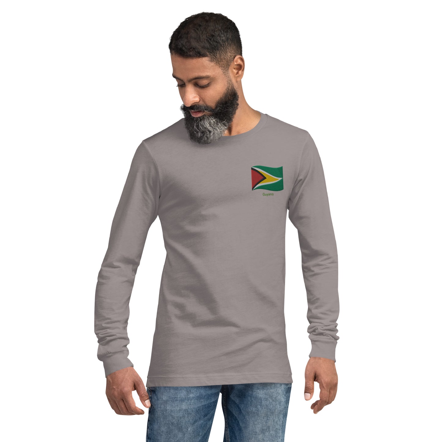 GUYANA Unisex Long Sleeve Tee