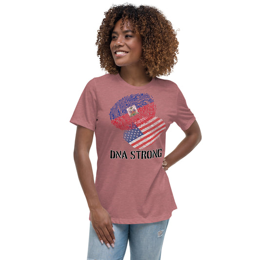 HAÏTI-USA T-shirt chiné